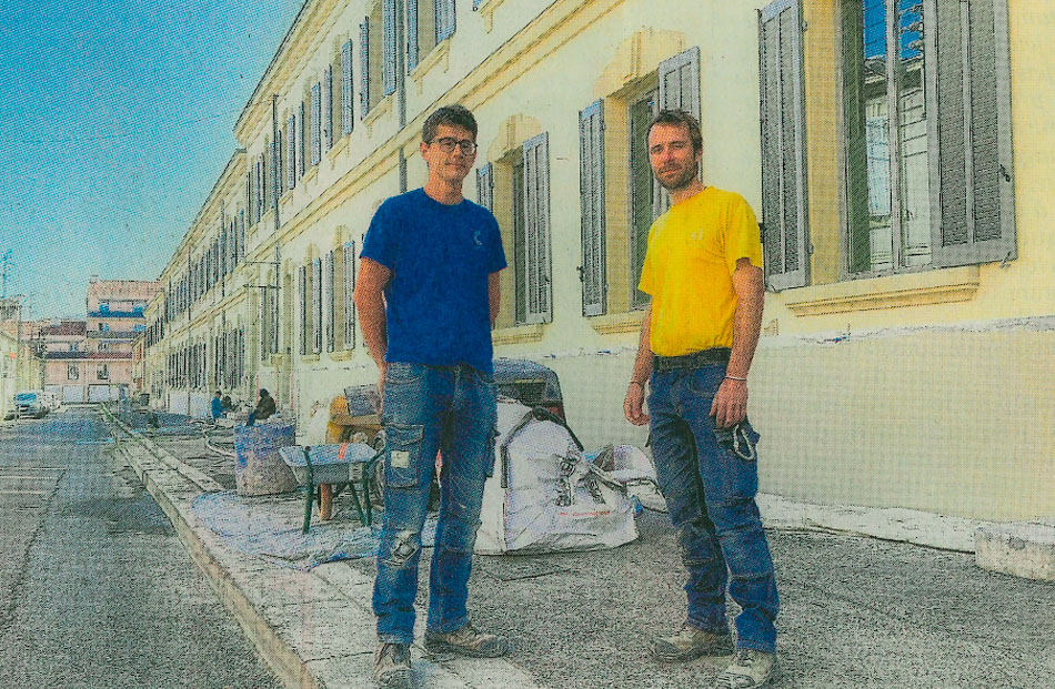 Publication presse : Restauration du centre de formation des apprentis à Salon de Provence